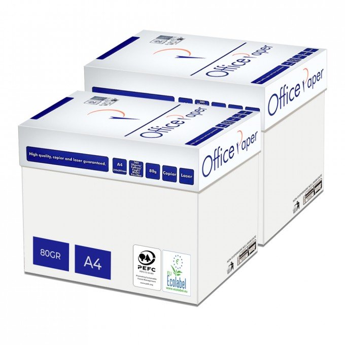 Carta A4 80 gr Office Paper Premium - 10 risme