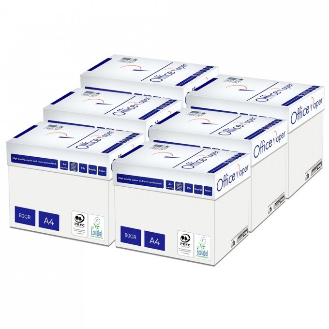 Carta A4 80 gr Office Paper Premium - 30 risme