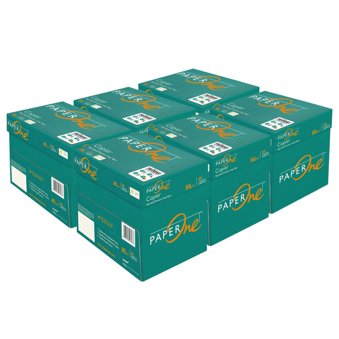 Carta A4 PaperOne Copier 80gr - 30 risme per fotocopie e stampe professionali