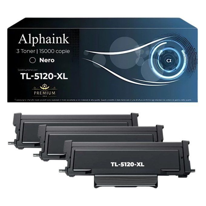 3 Toner Pantum TL-5120-XL Nero Compatibile