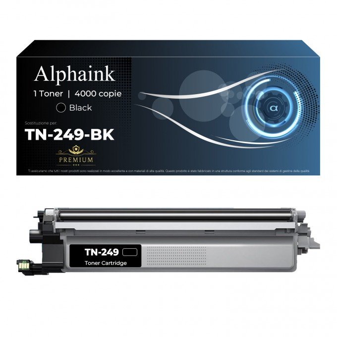 Toner Brother TN-249-BK Nero  CON CHIP Compatibile