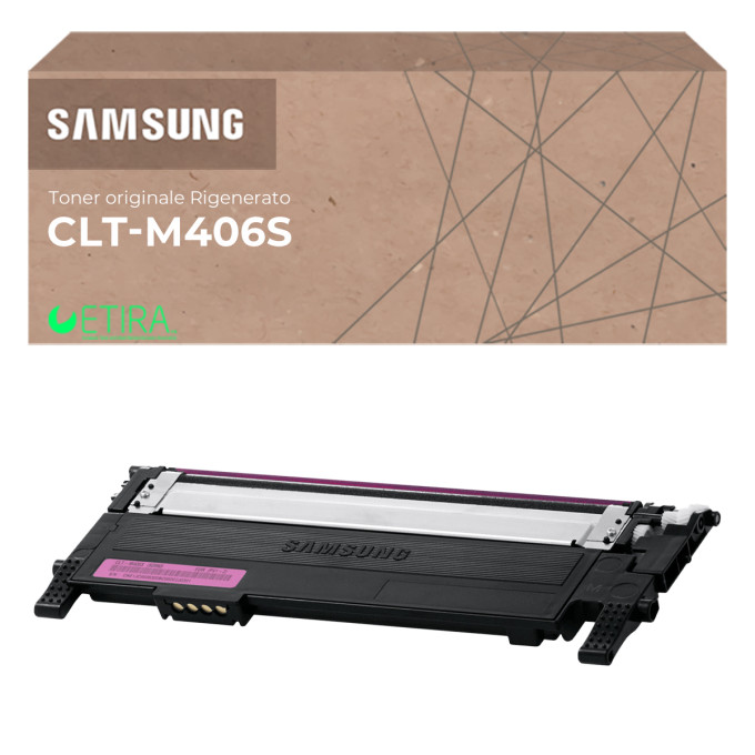 Toner Originale Rigenerato Samsung CLT-M406S SU252A Magenta