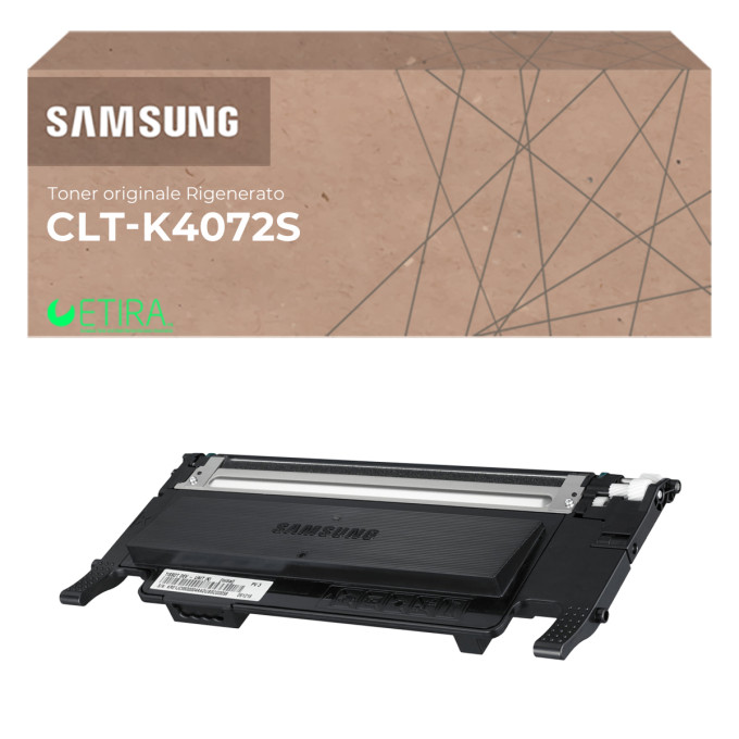 Toner Originale Rigenerato Samsung CLT-K4072S Nero Toner Originale Rigenerato Samsung CLT-K4072S Nero
