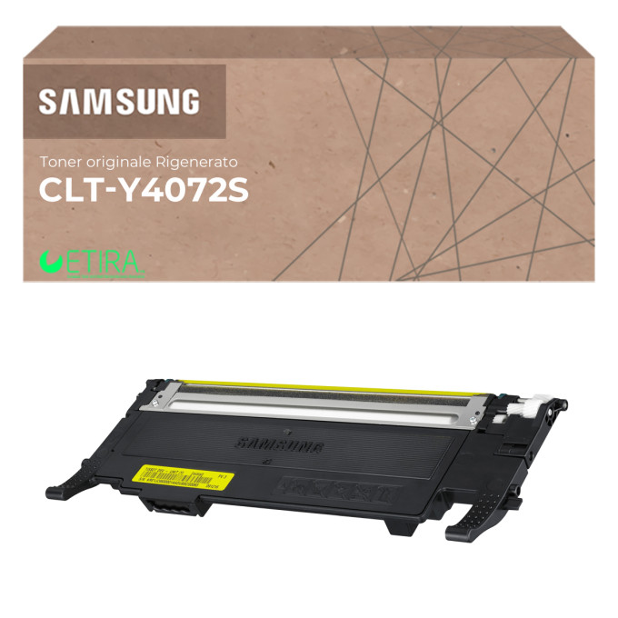 Toner Originale Rigenerato Samsung CLT-Y4072S Giallo Toner Originale Rigenerato Samsung CLT-Y4072S Giallo
