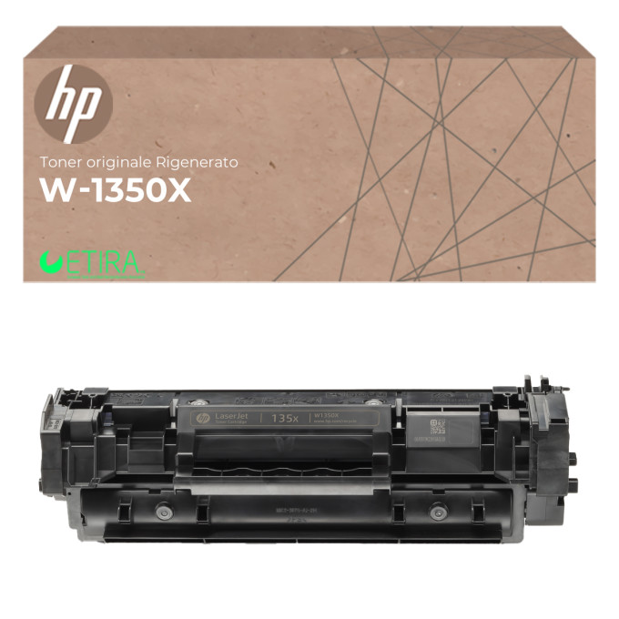 Toner Originale Rigenerato HP W1350X 135X Nero