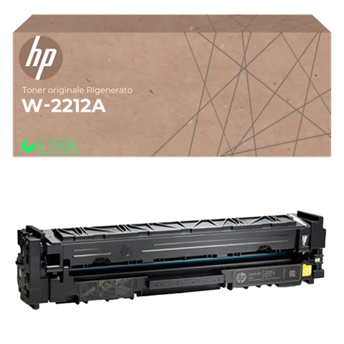 Toner Originale Rigenerato per HP W2212A 207A Giallo Toner Originale Rigenerato per HP W2212A 207A Giallo