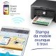 Stampante Epson Expression Home XP-3200 con WiFi + 1 KIT5 Cartucce Compatibili 604XL + 1 Risma di Carta A4 80GR Copy Right