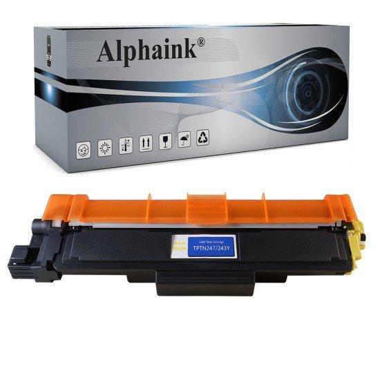 Toner Brother TN-247-Y Giallo - No CHIP - Compatibile Toner Brother TN-247-Y Giallo - No CHIP - Compatibile