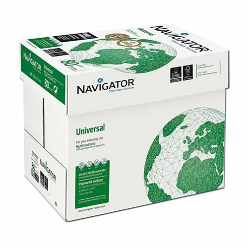 Navigator Organizer 4 Fori, Formato A4, 80 Gr, Confezione da 5 Risme -  Navigator - Cartoleria e scuola