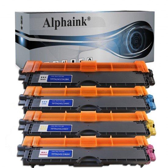 Acquista Kit 4 Toner Brother TN 245 Nero Colore Alphaink