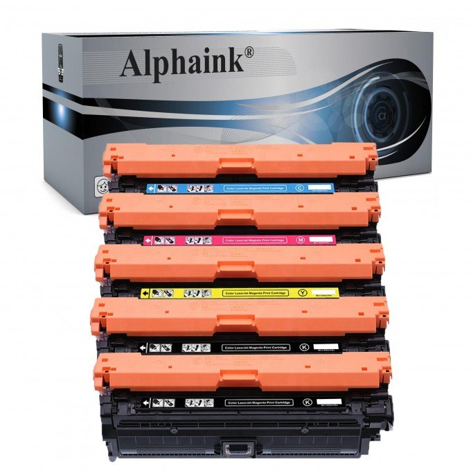  5 Toner HP CF360 508X Nero + Colore Compatibili