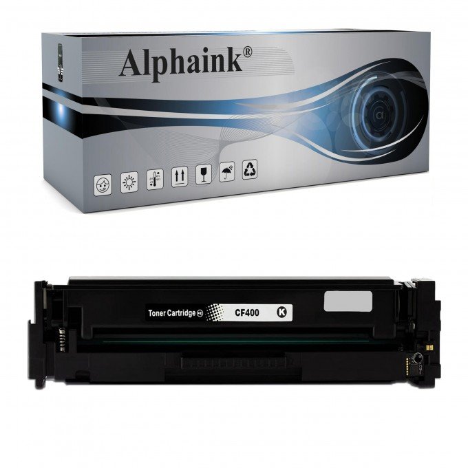 Toner HP CF400A 201A Nero Compatibile