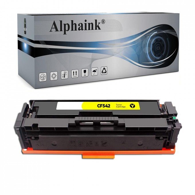 Toner HP CF542A 203A Giallo Compatibile