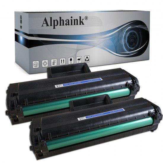 2 Toner HP W1106A Nero CON CHIP Compatibile 2 Toner HP W1106A Nero CON CHIP Compatibile