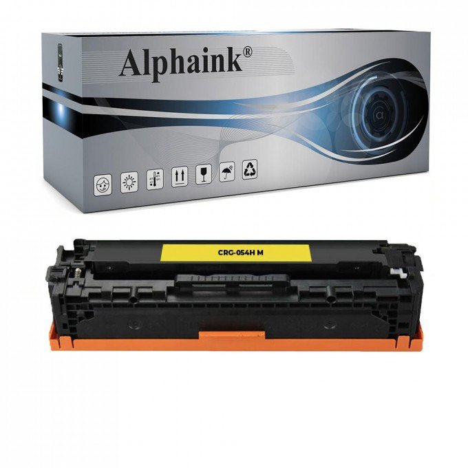 Toner Canon CRG - 054HY Giallo Compatibile