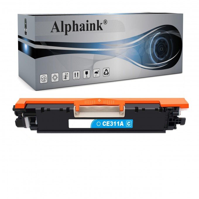 Toner HP CE311A 126A Ciano Compatibile 