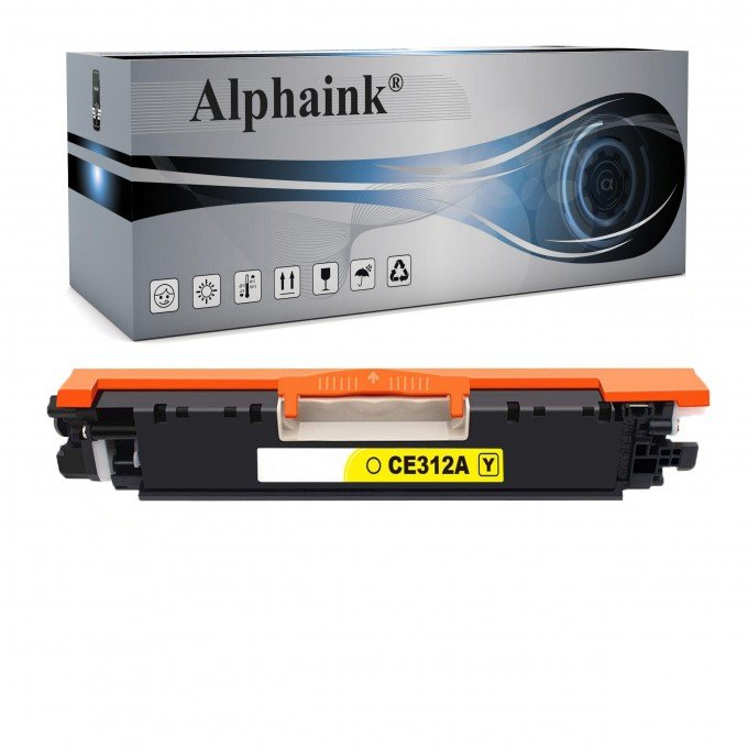 Toner HP CE312A 126A Giallo Compatibile