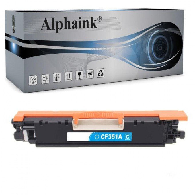 Toner HP CF351A Ciano Compatibile