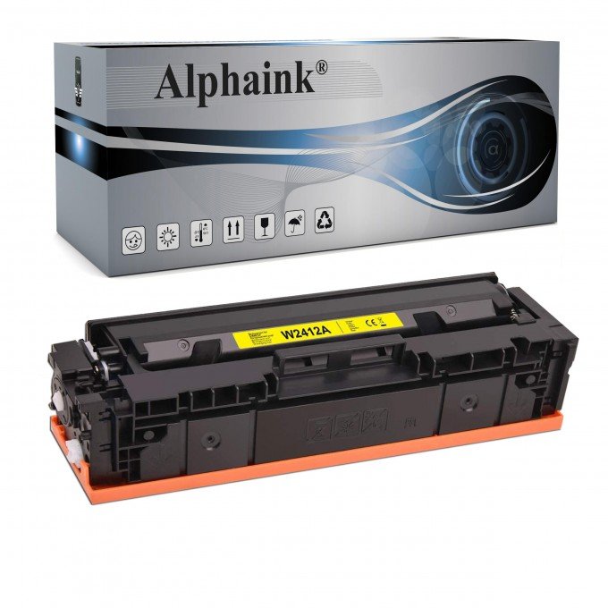 Toner per HP W2412A 216A Giallo CON CHIP Compatibile