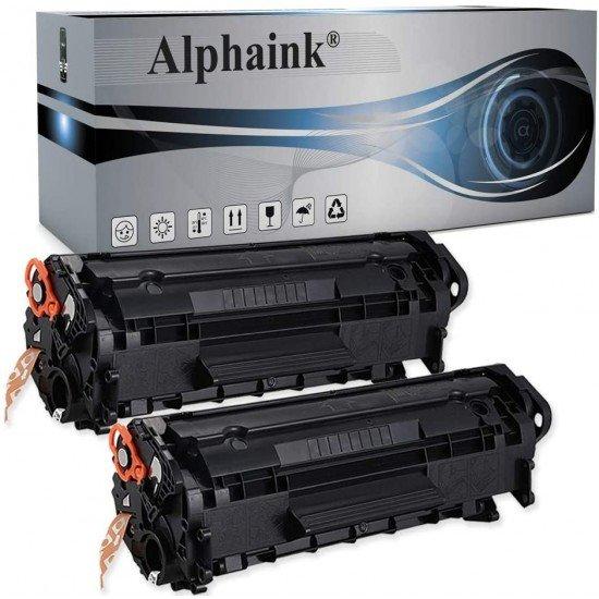 2 Toner Canon Q2612X Compatibili 2 Toner Canon Q2612X Compatibili