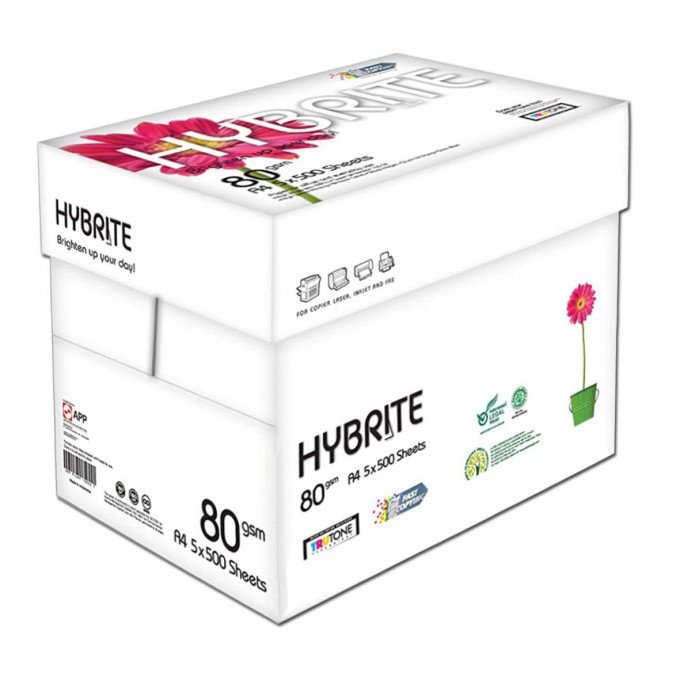 Carta A4 Hybrite 80 gr - 5 risme