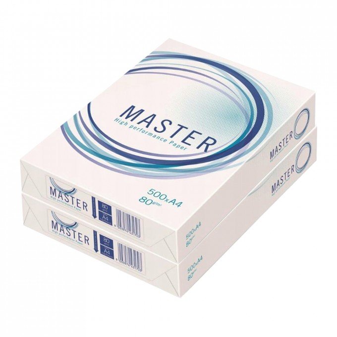 Carta A4 80 gr Master 2 risme