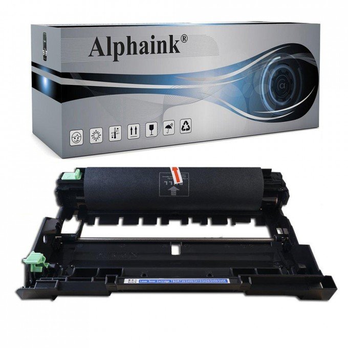 20 Risme di carta A4 + 4 Toner Brother TN-2420 + 1 Tamburo DR2400