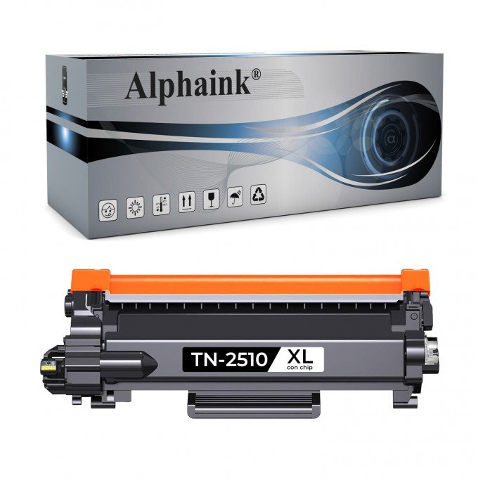 Toner Brother TN-2510XL Nero CON CHIP Compatibile