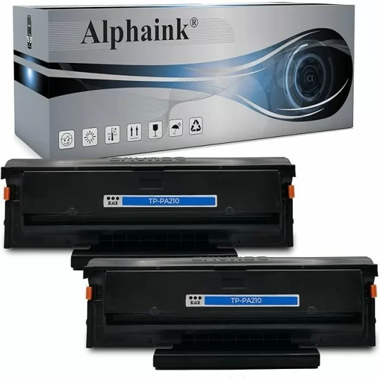 2 Toner Pantum PA210A Compatibile Nero - Alphaink