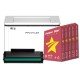 Stampante Pantum Laser BP2300NW + Toner Originale TL-A2310H da 1.600 copie + 5 Risme Di carta A4 80 Gr