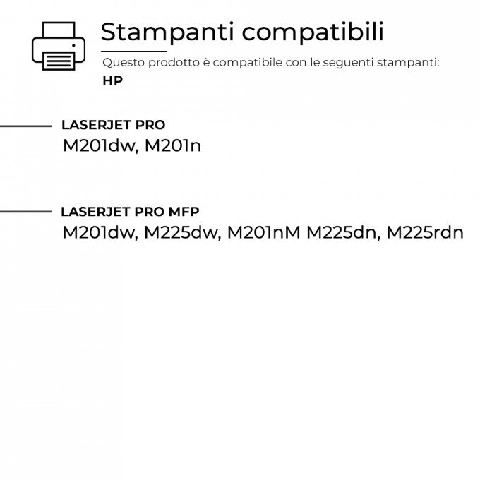 Toner HP CF283A 83A Nero Compatibile