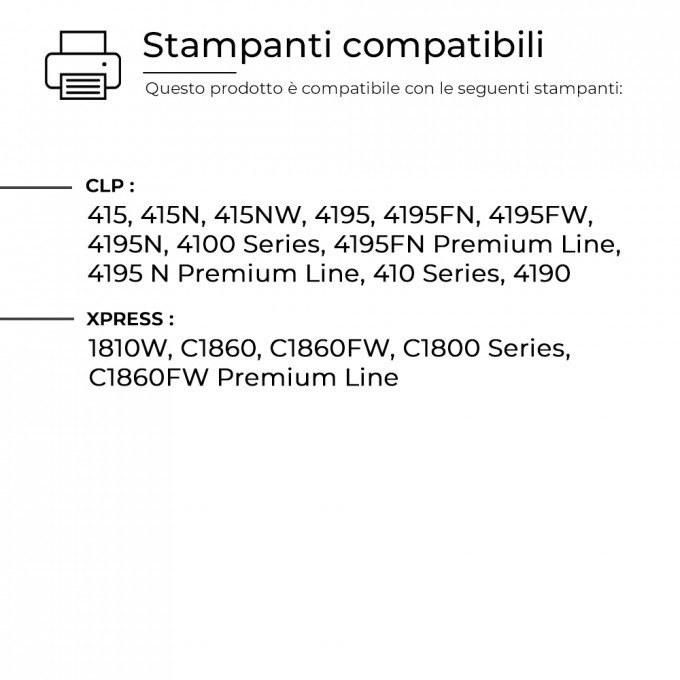 Toner Samsung CLT-C504S SU025A Ciano Compatibile