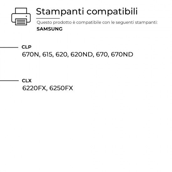 Toner Samsung CLT-K5082L SU188A Nero Rigenerato