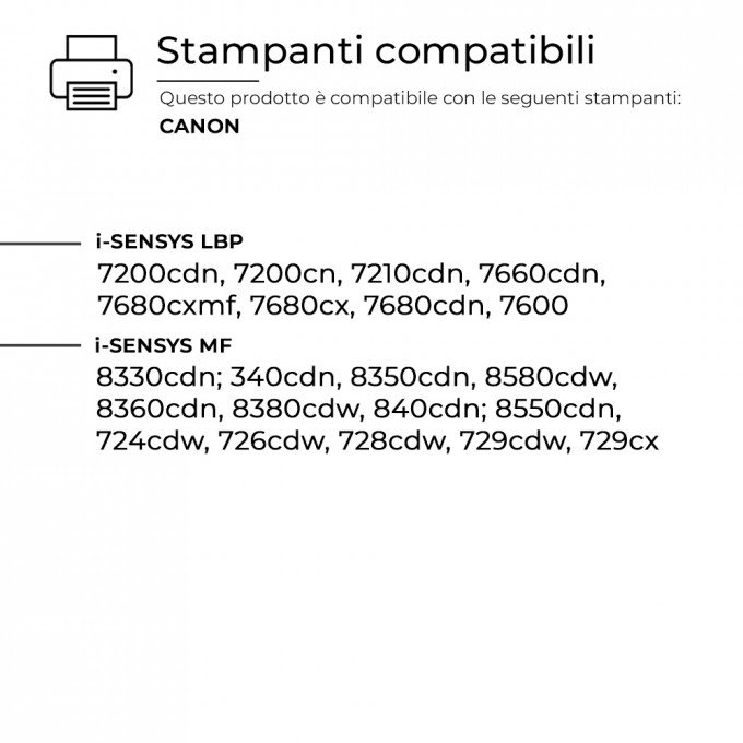 Toner Canon CRG718C 2661B002 Ciano Rigenerato