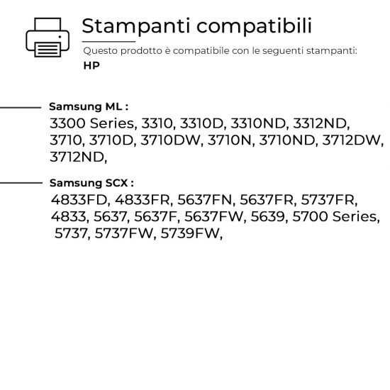 3 Toner Samsung MLT-D205L SU963A Nero Compatibili