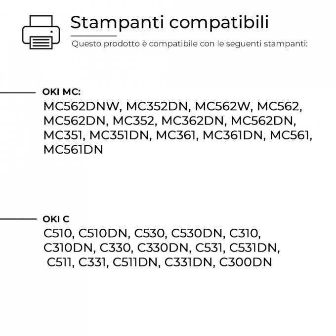 Toner OKI C310 C 44469706 Ciano Compatibile