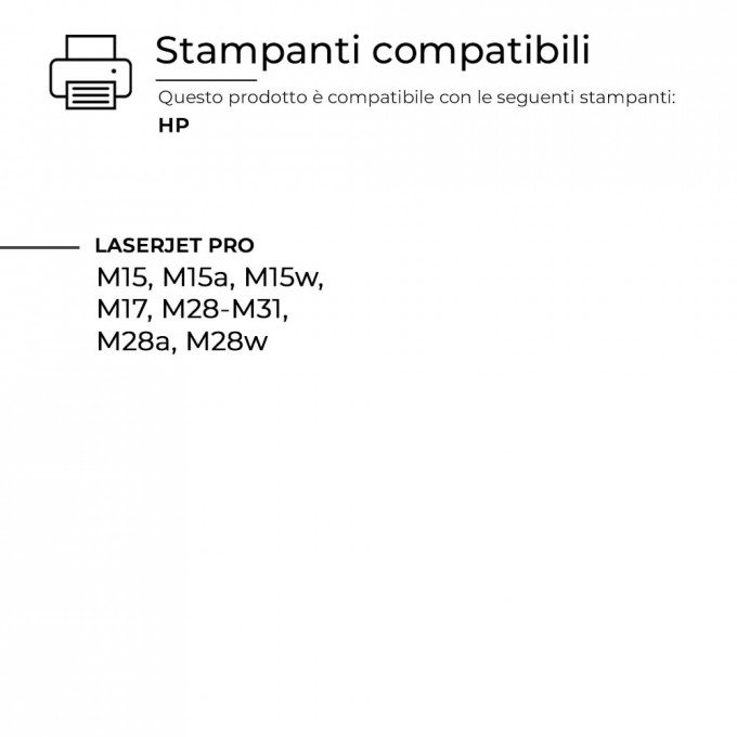 3 Toner HP CF244A 44A Nero Compatibili