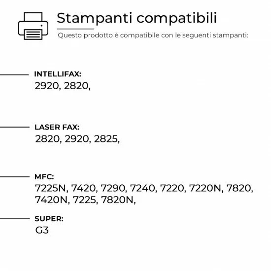 Toner Brother TN 2000 Compatibile Nero - Alphaink