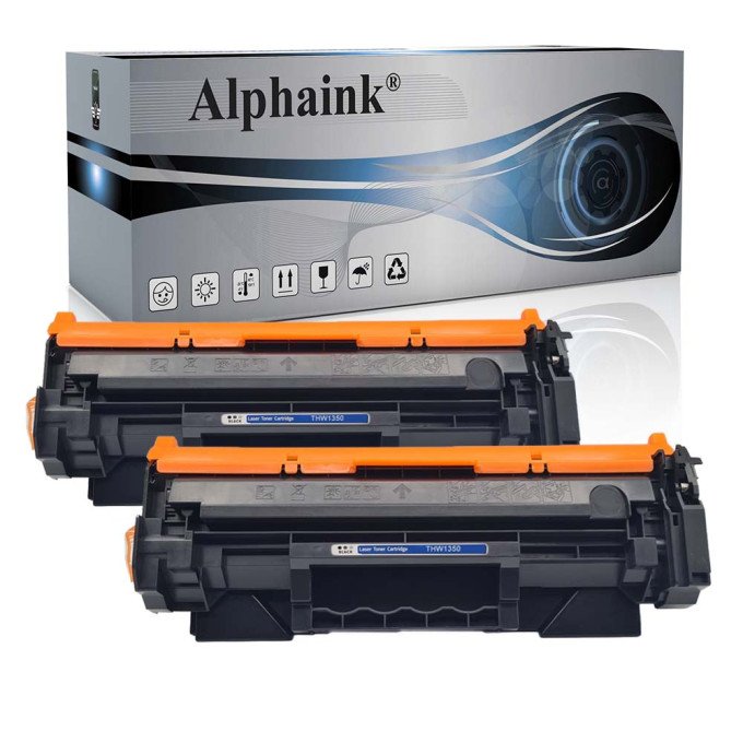 2 Toner HP W1350A 135A CON CHIP Nero Compatibile