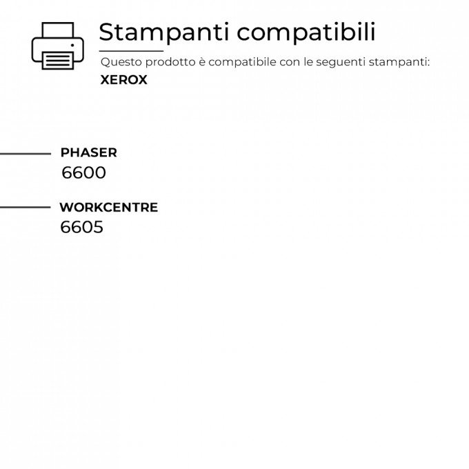 Toner Xerox X6600-Y 106R02231 Giallo Compatibile