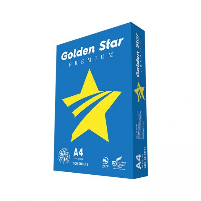 Carta A4 Golden Star 75 gr - 5 risme