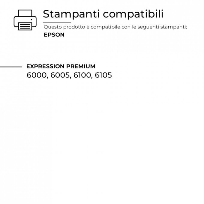 Cartuccia Epson T202XL C13T02H140 Nero Compatibile