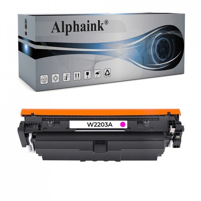 Toner HP W2203A 220A Magenta CON CHIP Compatibile