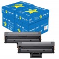 10 Risme di carta A4 + 2 Toner Samsung MLT-D111L SU799A Nero Compatibile