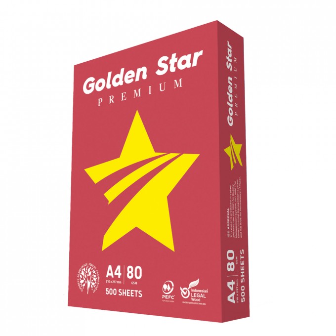 Carta A4 Golden Star 80 grammi - 1 risma