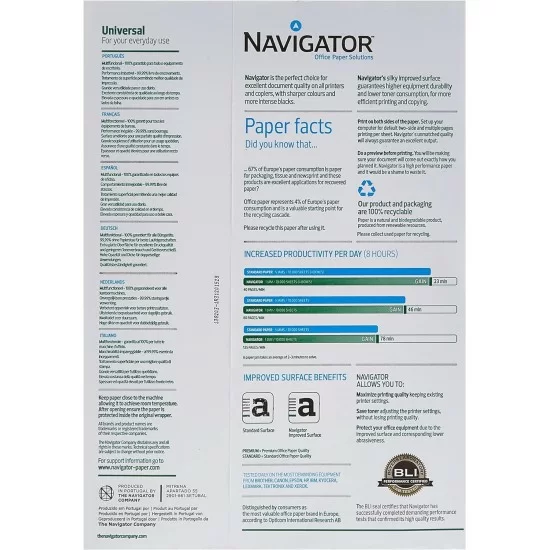 Acquista Carta A4 Navigator, 1 Risma