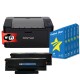 Stampante Pantum P2500W con WiFi + 2 Toner Compatibili PA210A da 1600 Copie cadauno + 5 Risme di Carta A4 da 75gr