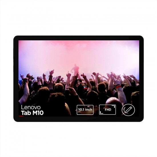 Lenovo Tab M10 Terza Generazione, Display 10.1" Full HD, WI-FI, RAM 4GB, Memoria 64GB, Tablet Android 12, Grigio (Storm Grey)