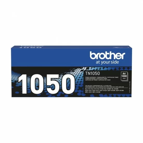 Toner Brother TN-1050 compatibile e originale. NERO