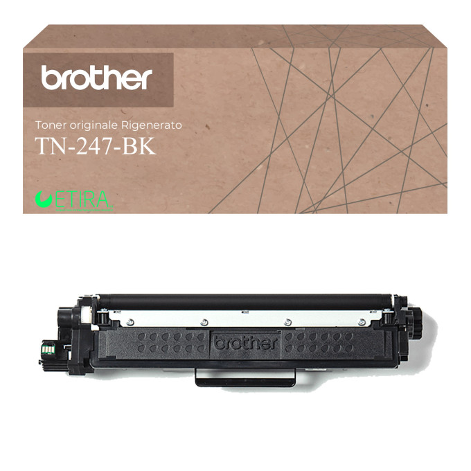 Toner Originale Rigenerato Brother TN-247-BK Nero Toner Originale Rigenerato Brother TN-247-BK Nero